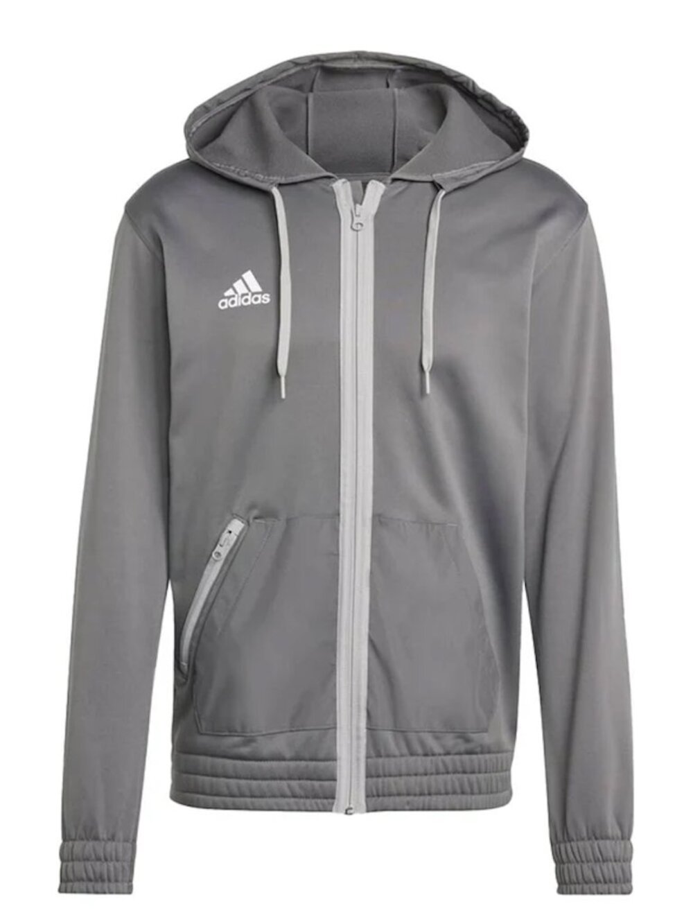 adidas Team Issue Full Zip Hoodie Men’s XL Grey AEROREADY